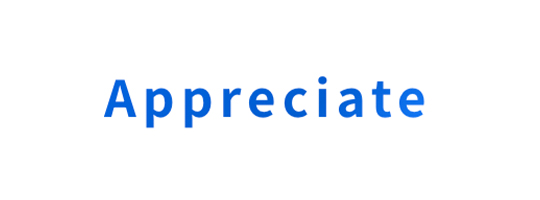 Appreciate